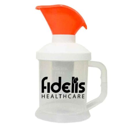 Fidelis Healthcare Three In One Red Plastic Steam Vaporizer