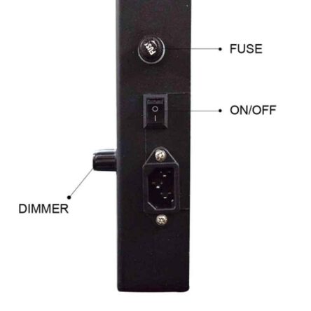 Otica 45mm 100-270 VAC Prime LED Single Film X-Ray View Box with Dimmer for Brightness Adjustment