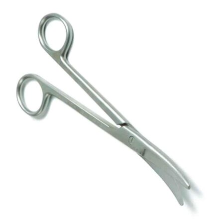 Forgesy 6.5 inch Silver Stainless Steel Mayo Curved Surgical Scissor