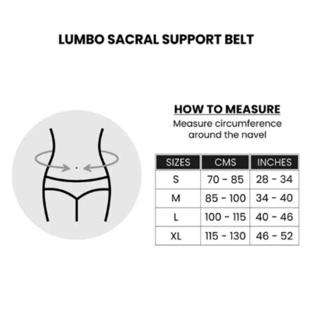 Dr Ortho Cotton Lumbo Sacral Support Belt