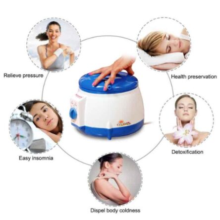 Kawachi 750W Sauna Bath Steam Inhaler Vaporizer Machine for Adults without Steam Cabin