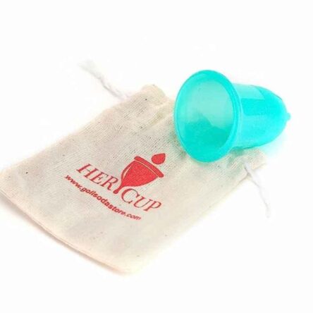 Goli Soda 25ml Silicone Teal Reusable Menstrual Cup for Women