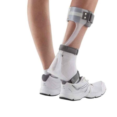 Fidelis Healthcare Elastic & Plastic White Left Leg Foot Drop