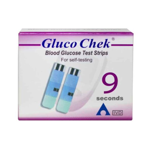 Gluco Check 112 50 Pcs Glucometer Strips Box