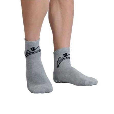 Flamingo Light Blue Anti Skid Socks