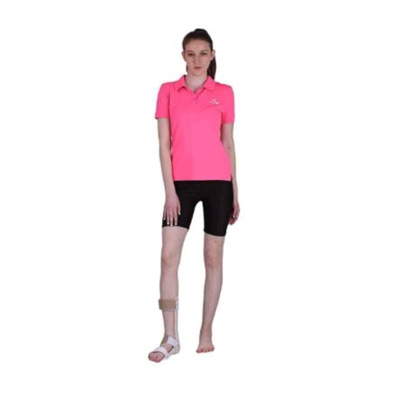 Salo Orthotics Polypropylene Left Static Adjustable Ankle Foot Orthosis
