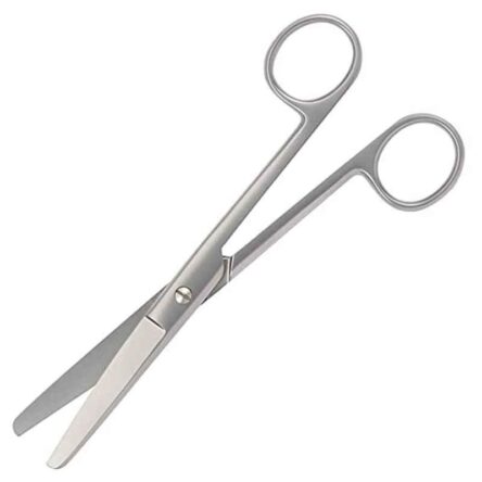 HIT CLASSIC 5 inch Stainless Steel Straight Dressing Surgical Blunt Scissor