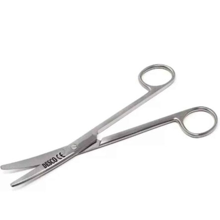 Desco 6.5 inch Stainless Steel Curved Mayo Scissor