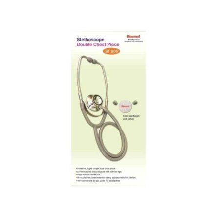 Diamond ST 006 Brass Chrome Plated Dual Eco Stethoscope