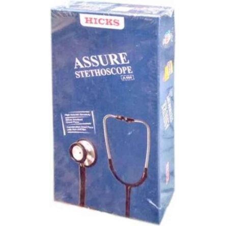 Hicks A-444 Black Acoustic Stethoscope