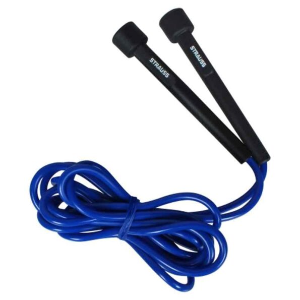 Strauss 17x12x5cm Polyvinyl Chloride Blue Speed Skipping Rope