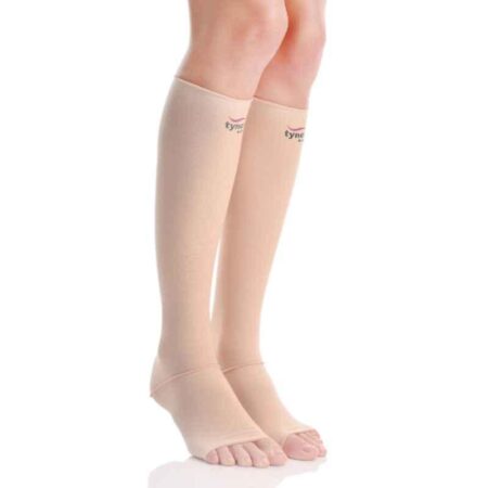 Tynor Compression Garment Leg Below Knee Open Toe Support