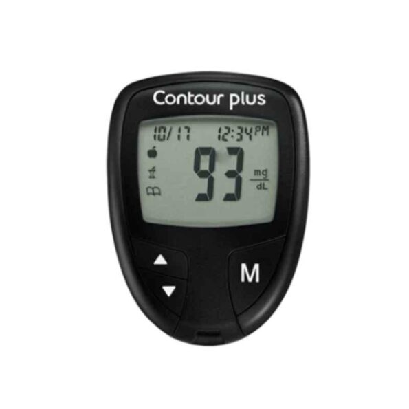 Contour Plus Blood Glucose Monitoring System Set with 10 Pcs Blood Glucose Test Strip