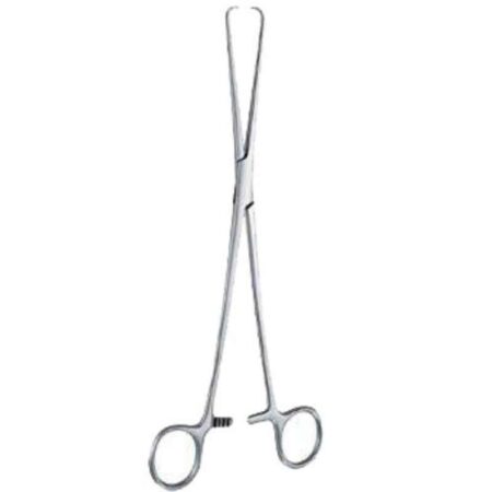 CR Exim Polished Finish Stainless Steel Tenaculum Forceps for Hospital