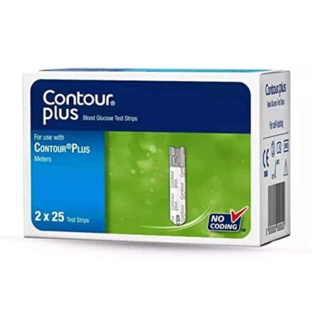 Contour Plus 50 Pcs Blood Glucose Test Strip Set