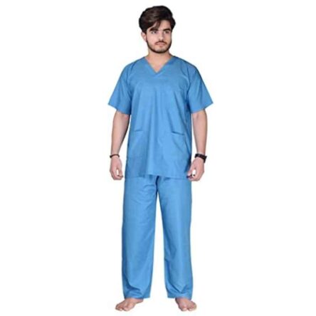 Jainco Free Size Cotton Kurta & Pajama Surgeon Suit