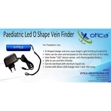 Otica 18.9×12.5×5.3cm Paediatrics LED O Shape Vein Finder