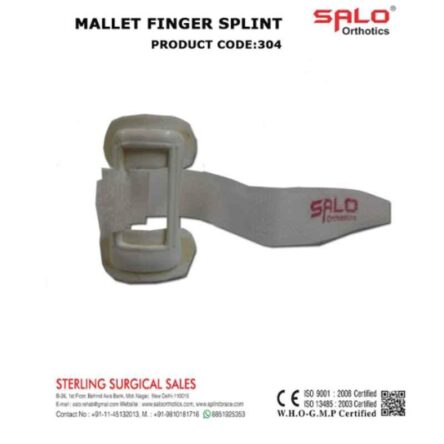 Salo Orthotics Adjustable Mallet Finger Splint