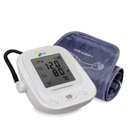 Firstmed White Automatic Talking Blood Pressure Monitor with C-Type USB