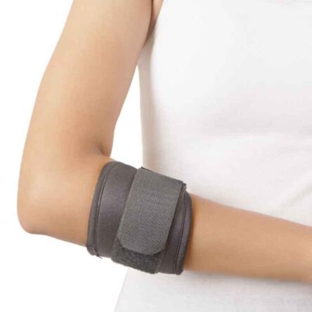 Fidelis Healthcare Elastic Grey Tennis Elbow Support