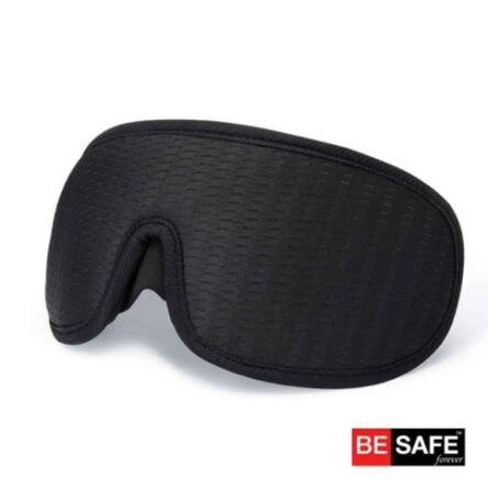 Besafe Forever Mesh Black Sleeping Eye Mask for Men & Women