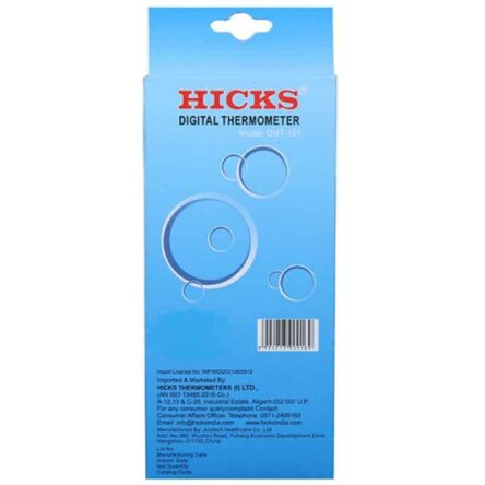 Hicks 1.5 VDC Digital Regular Thermometer