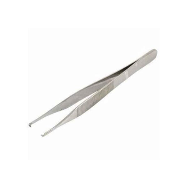 Tosh 6 inch Stainless Steel Tooth Dissecting Tissue Forceps