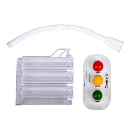 Control D 3 Ball Lung Exerciser Respiratory Spirometer