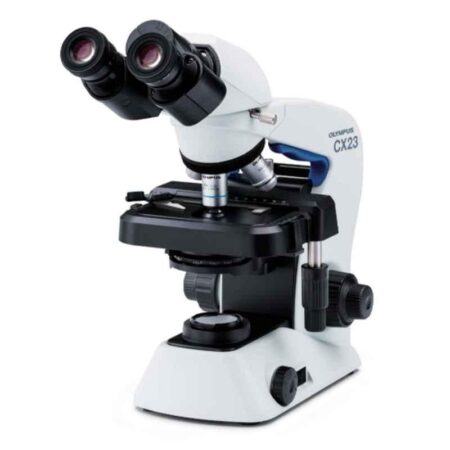 Olympus CX-23 LED Binocular Research Microscope with Plan infinity Corrected Objective