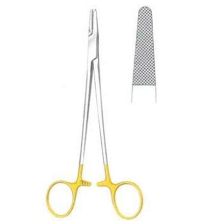 HIT CLASSIC 10 inch Stainless Steel Needle Holder with Tungsten Carbide