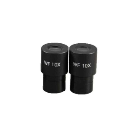 ESAW 2 Pcs 10x 23mm Widefield Microscope Eyepiece Set