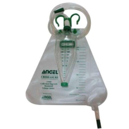 Angel 125cm 2000ml Urine Bag with Urometer