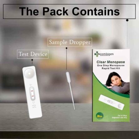 Recombigen 3 Pcs Menopause Rapid Test Kit