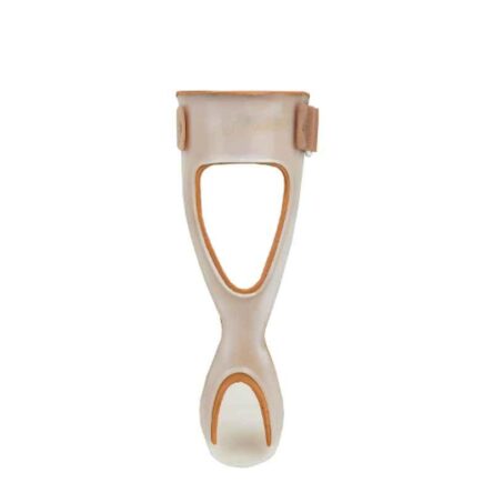 Salo Orthotics Polypropylene Left Ankle Foot Orthosis with Back Side Long Foam Padding