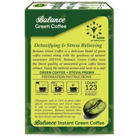 Control D Balance 20 Sachets Green Coffee Box (Pack of 3)