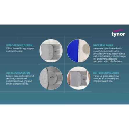 Tynor Neoprene Abs Wrap