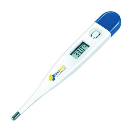 Firstmed White Plastic Mercury Free Digital Thermometer