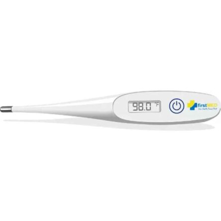 Firstmed White Digital Hard Tip Medical Digital Thermometer