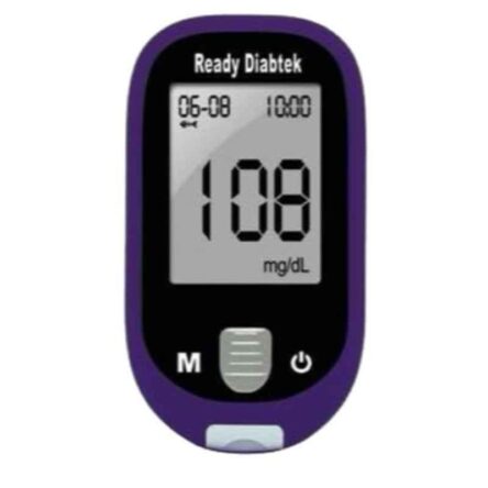 Ready Diabtek MH-007 Blood Glucose Monitor with 50 Pcs Test Strips