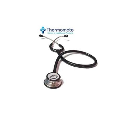 Thermomate Dual Diaphragm Chest Piece 2 Way Tube Stethoscope for Doctors