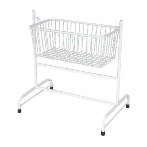 Wellsure Healthcare Mild Steel Baby Cradle With Mattress