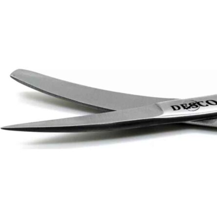 Desco 8 inch Stainless Steel Curved Blunt Sharp Dressing Scissor