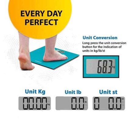 Omron HN-289-EB Ocean Blue Digital Weighing Scale