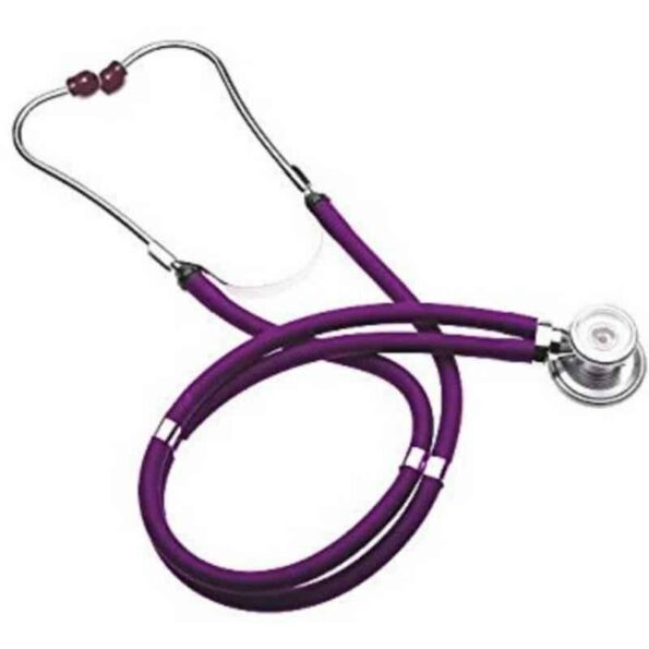 Divine Medicare Pluss Rappaport Purple Dual Head Stethoscope Convertible Chest-Piece