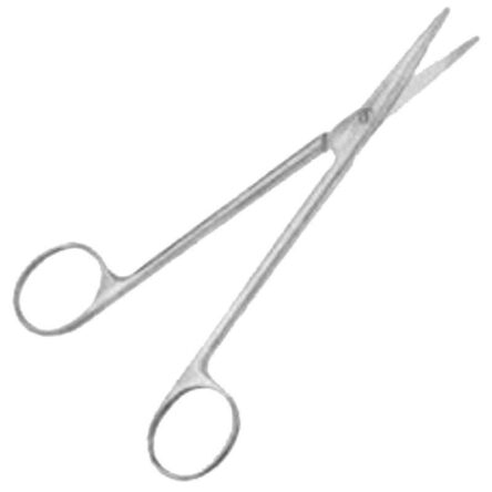 Forgesy 7 inch Stainless Steel Straight Tonsil Scissor