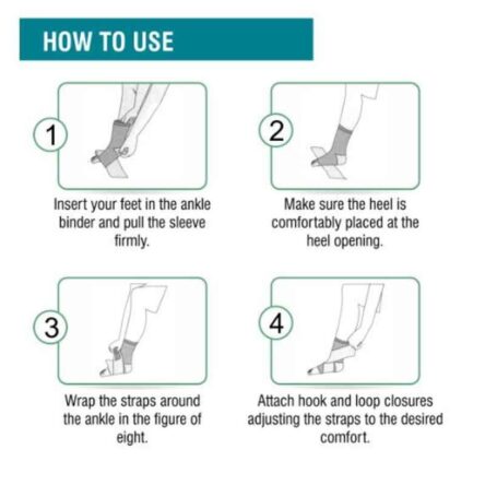 Med E-Move Elastic Ankle Binder