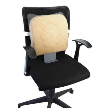 Flamingo Pastel Pink Memory Foam Back Rest with Stand