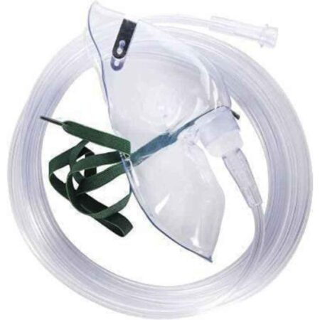 Wellstar Transparent Respirator Oxygen Mask for Adult