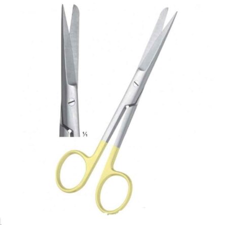 Forgesy GSS89 8 inch Tungsten Carbide Sharp & Blunt Dressing Scissor