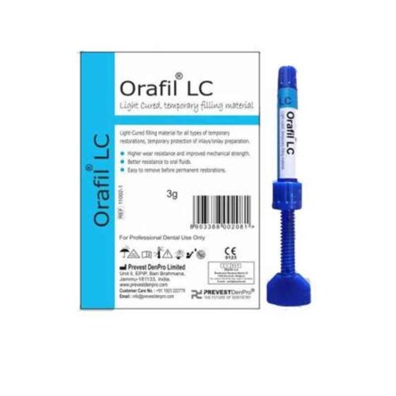 Prevest Orafil LC 3g Syringe & Instruction Manual Kit